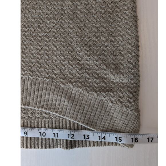 If It Were Me Cowl Neck Sweater Womens XS Beige Tan Knit Pullover Long Sleeve - Picture 7 of 11